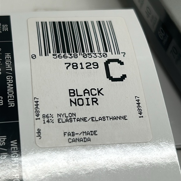 Secret Suede Collection Control Panty 2 Pairs Size C 130-160 lbs New In Package - Picture 5 of 7